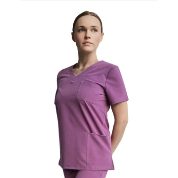 Bluza medyczna winogronowa casual premium roz. XL